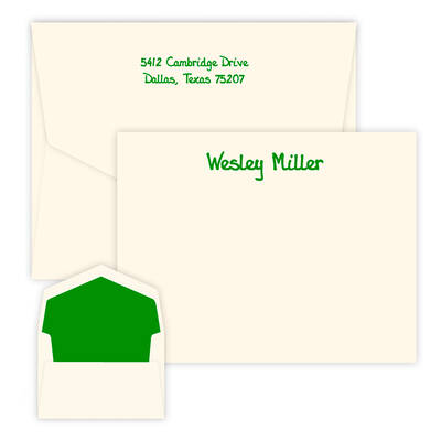 Felt Tip Card - Raised Ink