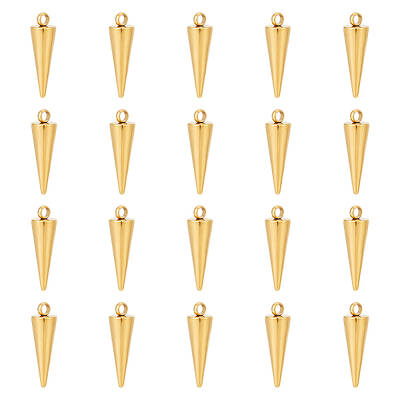 20Pcs 304 Stainless Steel Pendants
