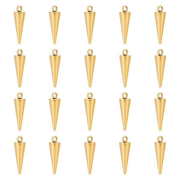 20Pcs 304 Stainless Steel Pendants