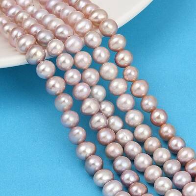 Natural Cultured Freshwater Pearl Beads Strands