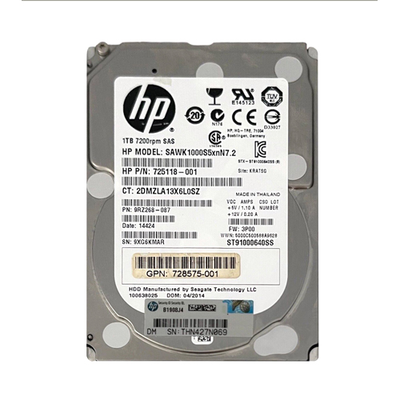 728575-001 HP 1TB 6Gb/s SAS 7200 2.5-Inch Hard Drive