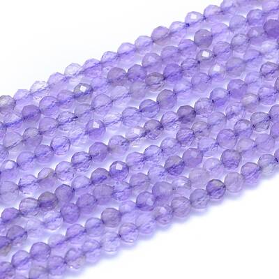 Natural Amethyst Beads Strands