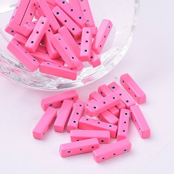 Spray Painted Alloy Multi-Strand Links