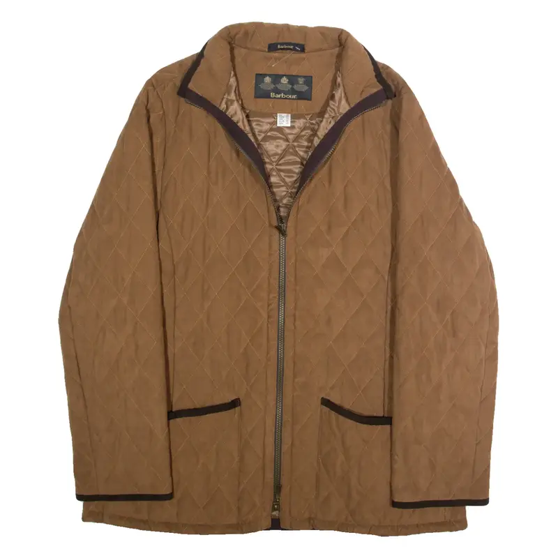 BARBOUR Womens Quilted Jacket Beige L