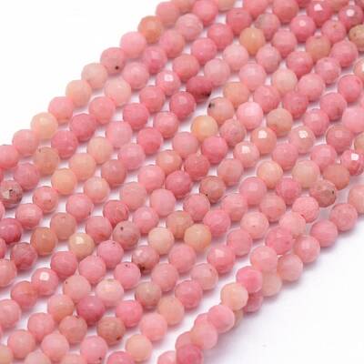 Natural Rhodochrosite Beads Strands