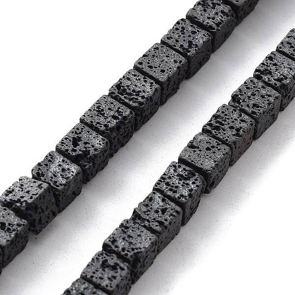 Natural Lava Rock Beads Strands