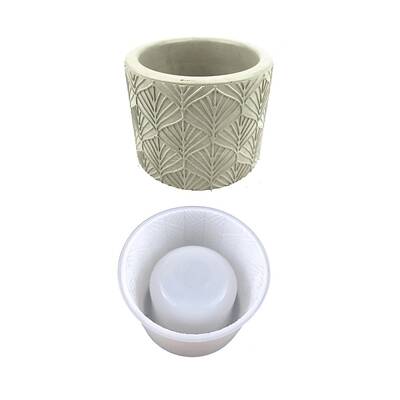 Column Flower Pot Silicone Molds