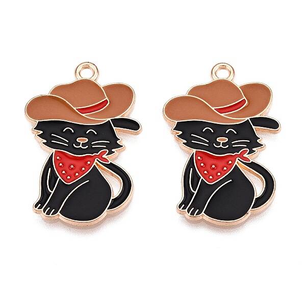 Alloy Enamel Pendants