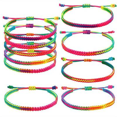 Braided Nylon Thread Cord Bracelets