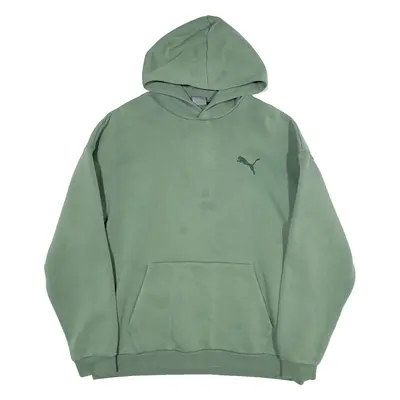 PUMA Mens Green Hoodie XL