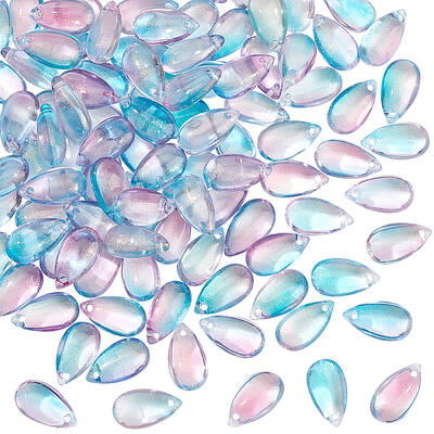 100Pcs Handmade Lampwork Charms