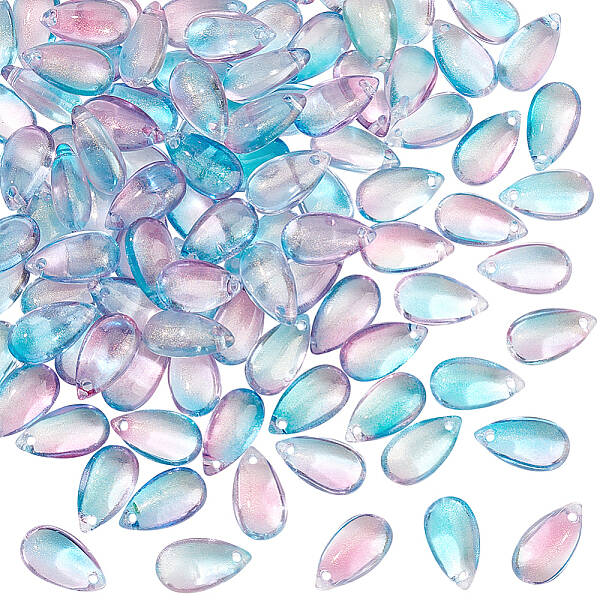 100Pcs Handmade Lampwork Charms