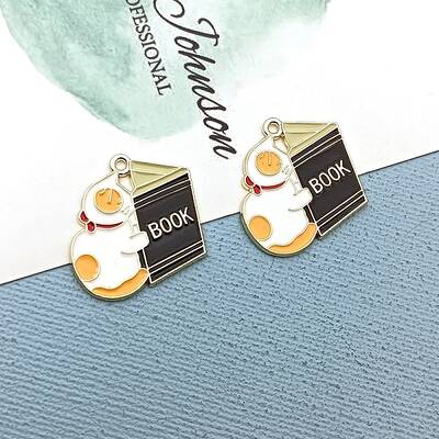 Alloy Enamel Pendants