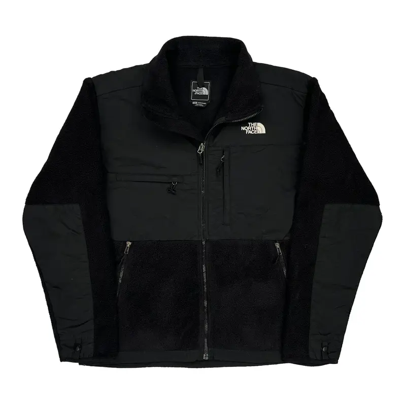 The North Face Fleece Jacket - Medium Black Polyester