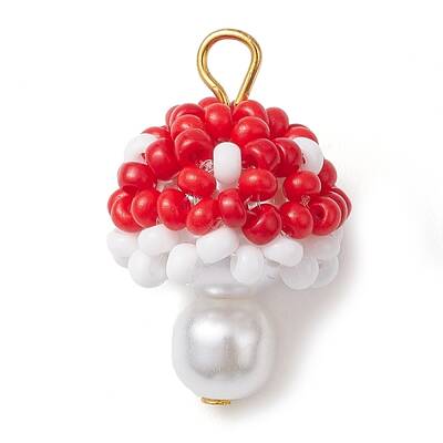 Seed Beads Beaded Charms