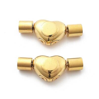 Ion Plating(IP) 304 Stainless Steel European Clasps