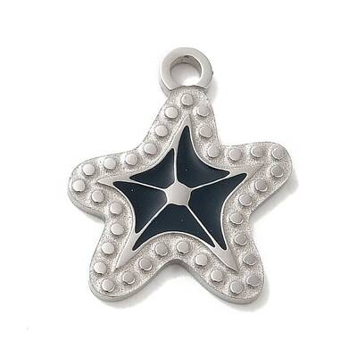 304 Stainless Steel Enamel Pendants