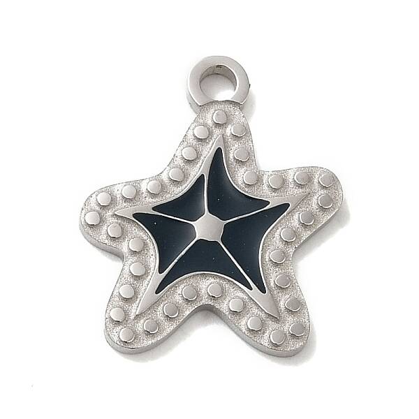304 Stainless Steel Enamel Pendants