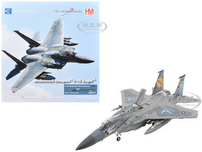 McDonnell Douglas F-15C Eagle Fighter Aircraft 86-0171, Florida ANG 75th Anniversary (2022) United States Air Force Air Po...