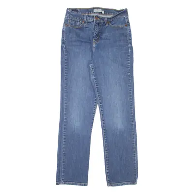 LEVI'S 512 Perfectly Slimming Womens Jeans Blue Straight Stone Wash W26 L28