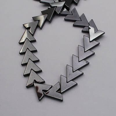 Non-magnetic Synthetic Hematite Beads Strands
