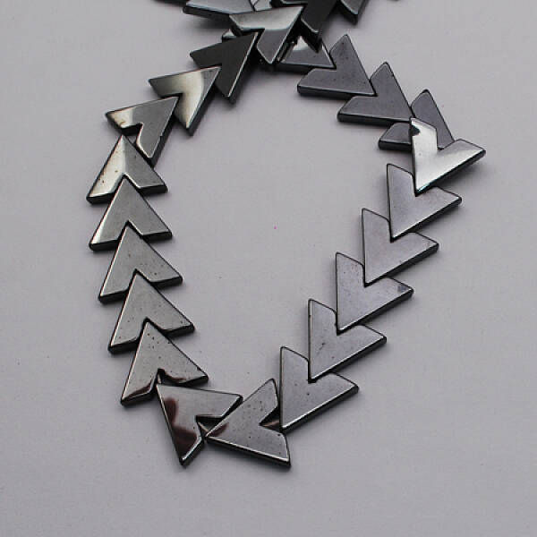 Non-magnetic Synthetic Hematite Beads Strands