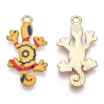 Alloy Enamel Pendants