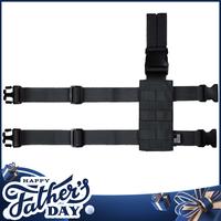 FathersDayGift-OneTigris Mini Molle Panel for Tools, Drop Leg Platform Minimalist Adjustable Thigh Rig, only thing rig includ...