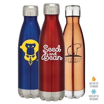 25 Customized 17 oz Stainless Steel Bottle - Vacuum Insulated