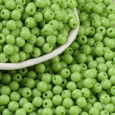 Opaque Acrylic Beads