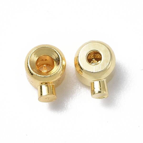 Brass Crimp Beads