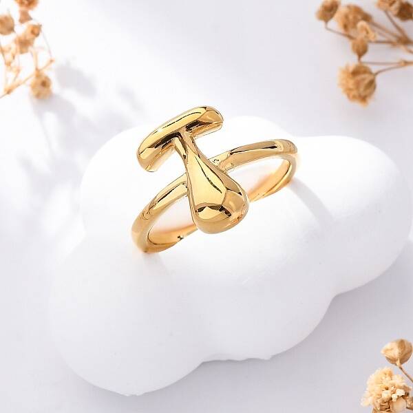 304 Stainless Steel Open Cuff Rings for Women