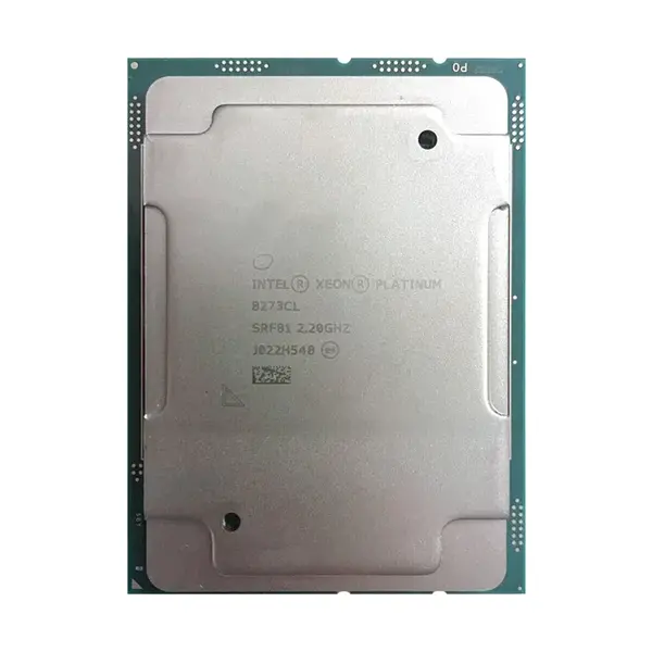 SRF81 Intel Xeon Platinum 8273CL 28-Core 2.20GHz Socket LGA 3647 32 MB L3 Cache Processor
