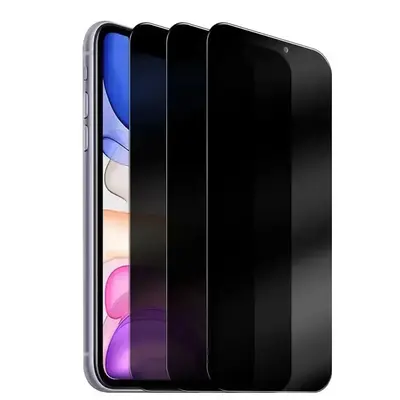 Summer Tempered Glass Phone Screen Protector for iPhone 14 Plus/13 Mini/12/11 Pro/X/XR/XS MAX, 3pcs Tempered Glass Privacy Ph...