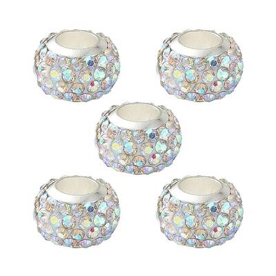304 Stainless Steel European Beads