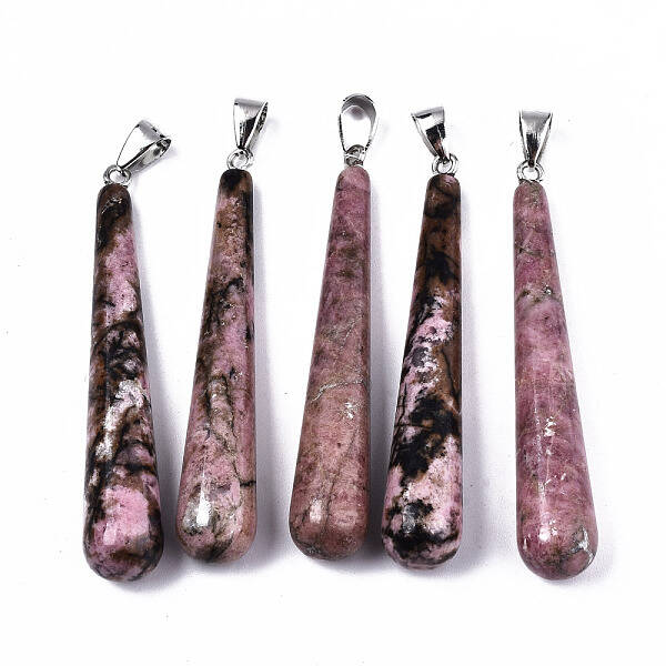 Natural RhodoniteBig Pendants