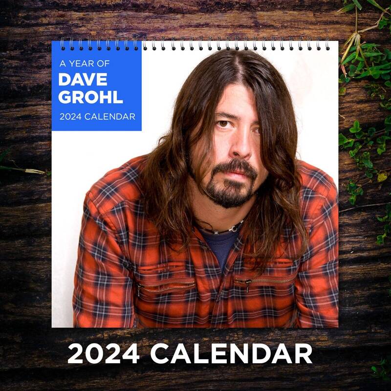 D Grohl Calendar 2024 | D Grohl 2024 Celebrity Wall Calendar
