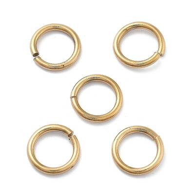 Ion Plating(IP) 304 Stainless Steel Open Jump Rings