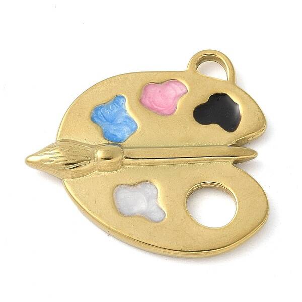 304 Stainless Steel Enamel Pendants