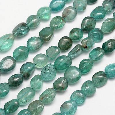 Natural Apatite Bead Strands
