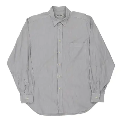 Giorgio Armani Striped Shirt - XL White Cotton