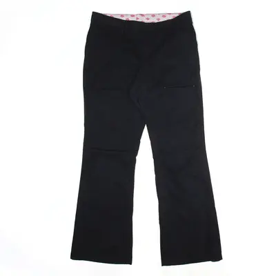 DICKIES Trousers Black Slim Bootcut Womens W32 L30