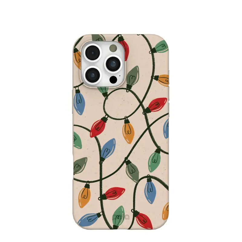 Seashell Holiday Lights iPhone 16 Pro Max Case