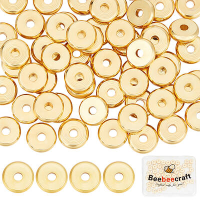 100Pcs Brass Beads
