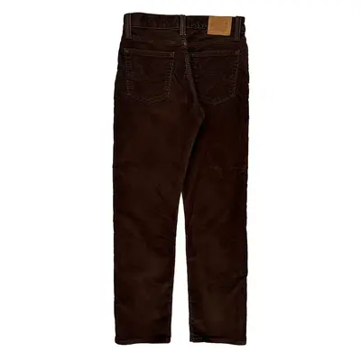 Levis Cord Trousers - 28? Waist Brown Cotton Blend | Size: 28″ waist