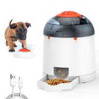 Potaroma Dog Puzzle Feeder Toy, Interactive IQ Training, Electronic Dog Toys, Automatic Rechargeable Treat Dispenser, Push Re...