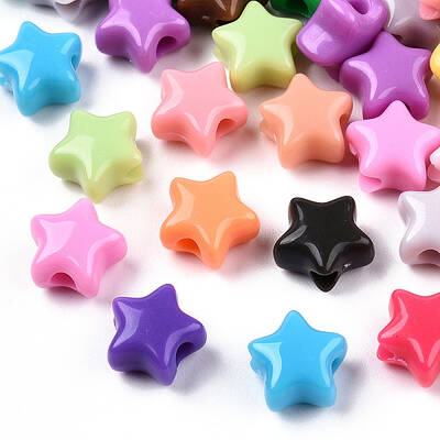 Opaque Acrylic Beads
