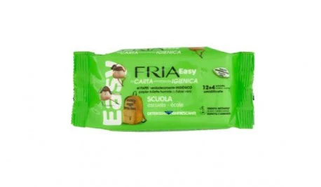 Fria Toilet Paper Wipes School 12+4 pcs