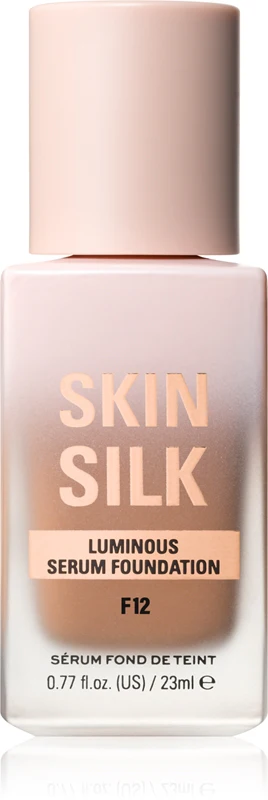 Makeup Revolution Skin Silk Light Illuminating Foundation Serum Color F12 23 ml