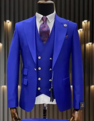 Mens Double breasted Suit - 